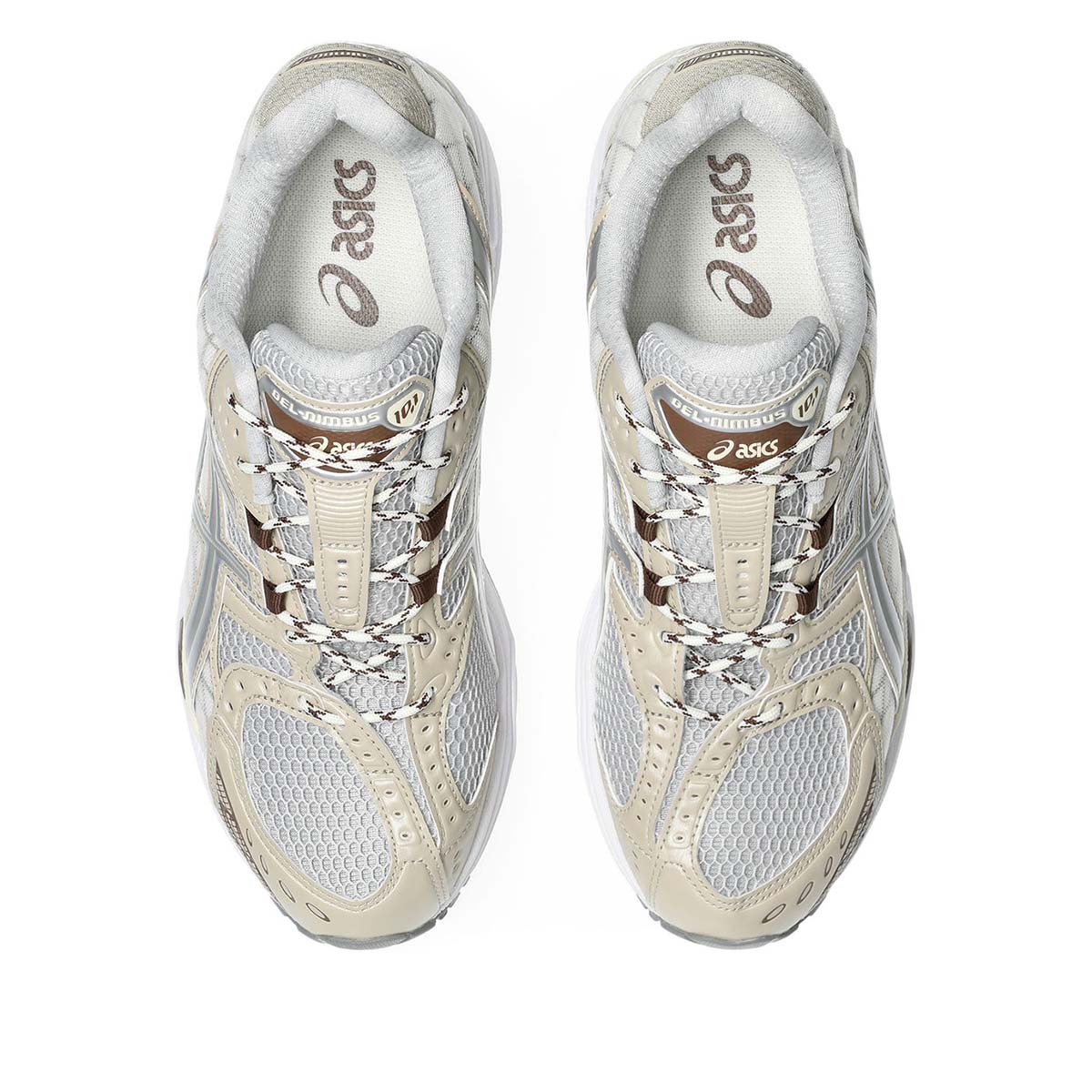 Asics Gel Nimbus 10.1 Unisex Concrete Feather Grey סניקרס ג'ל נימבוס 10.1 יוניסקס