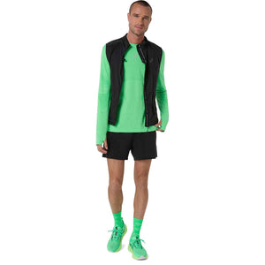 Asics Road Seamless LS Top Men Vital Green Illuminate Green חולצת ריצה לגברים