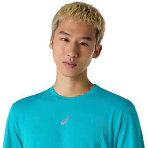 Asics Road Seamless LS Top Men Energy Aqua חולצת ריצה ארוכה לגברים