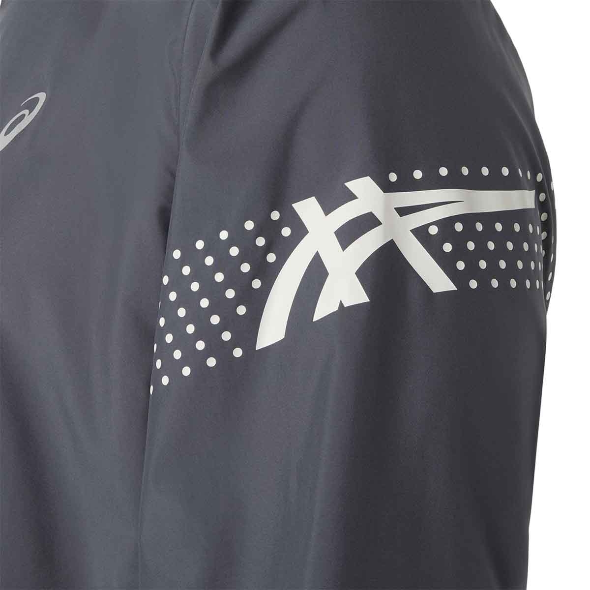 Asics Icon Jacket Men Carrier Grey ג'קט ריצה לגברים