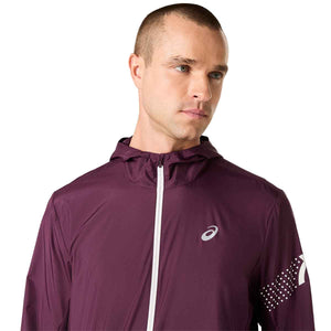 Asics Icon Jacket Men Dark Aubergine ג'קט אסיקס לגברים