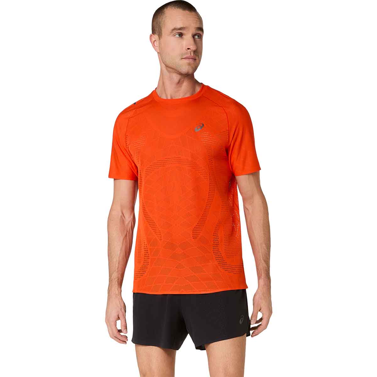 Asics Metarun SS Top Men Cherry Tomato חולצת ריצה לגברים