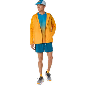 Asics Road Fade SS Top Men Aegean Blue Yamabuki חולצת ריצה לגברים
