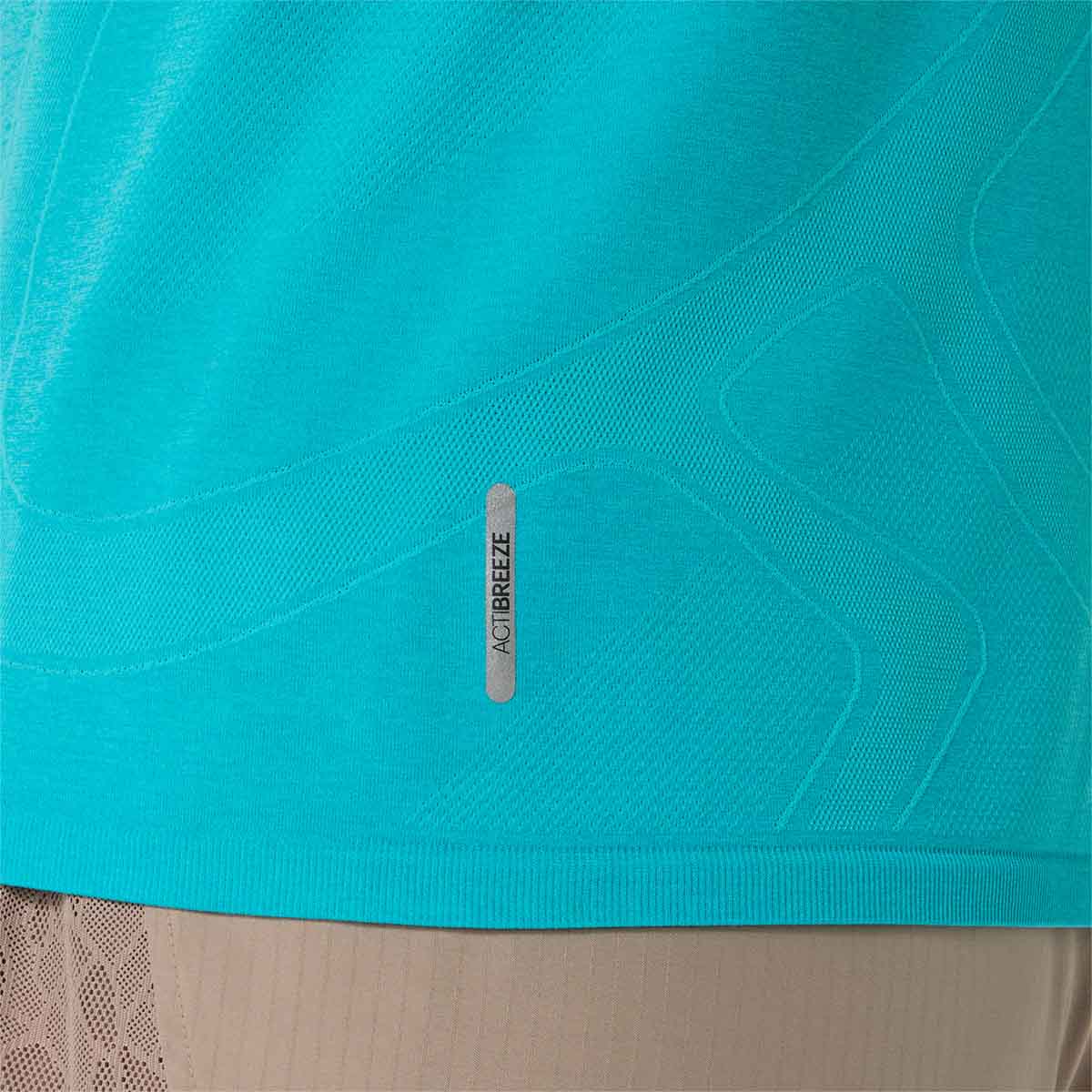 Asics Road Seamless SS Top Women Energy Aqua חולצת ריצה לנשים