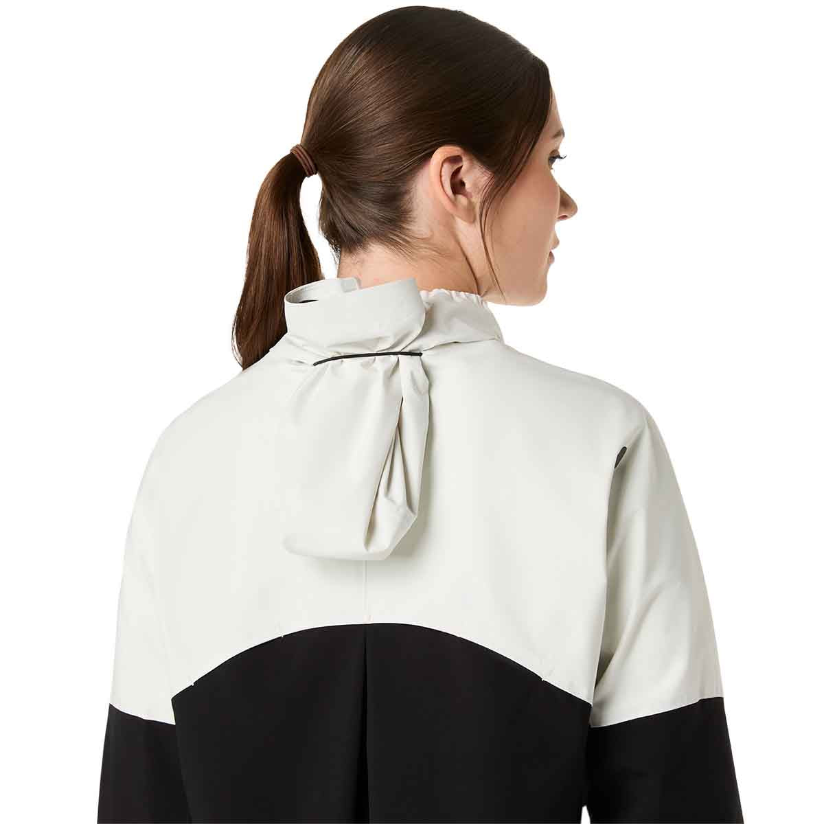 Asics Metarun Legend Jacket Women Black Cream ג'קט ריצה לנשים