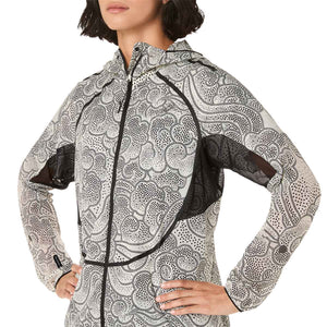 Asics Limited Series Wind Breaker Jacket Women Cream ג'קט ריצה לנשים