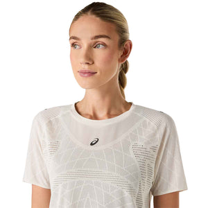 Asics Metarun SS Top Women Cream חולצת ריצה לנשים