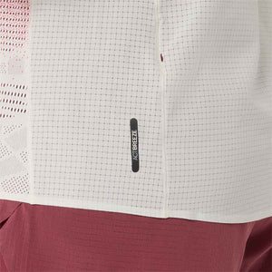 Asics Fujitrail Elite Graphic SS Top Women Cream חולצת ריצה לנשים