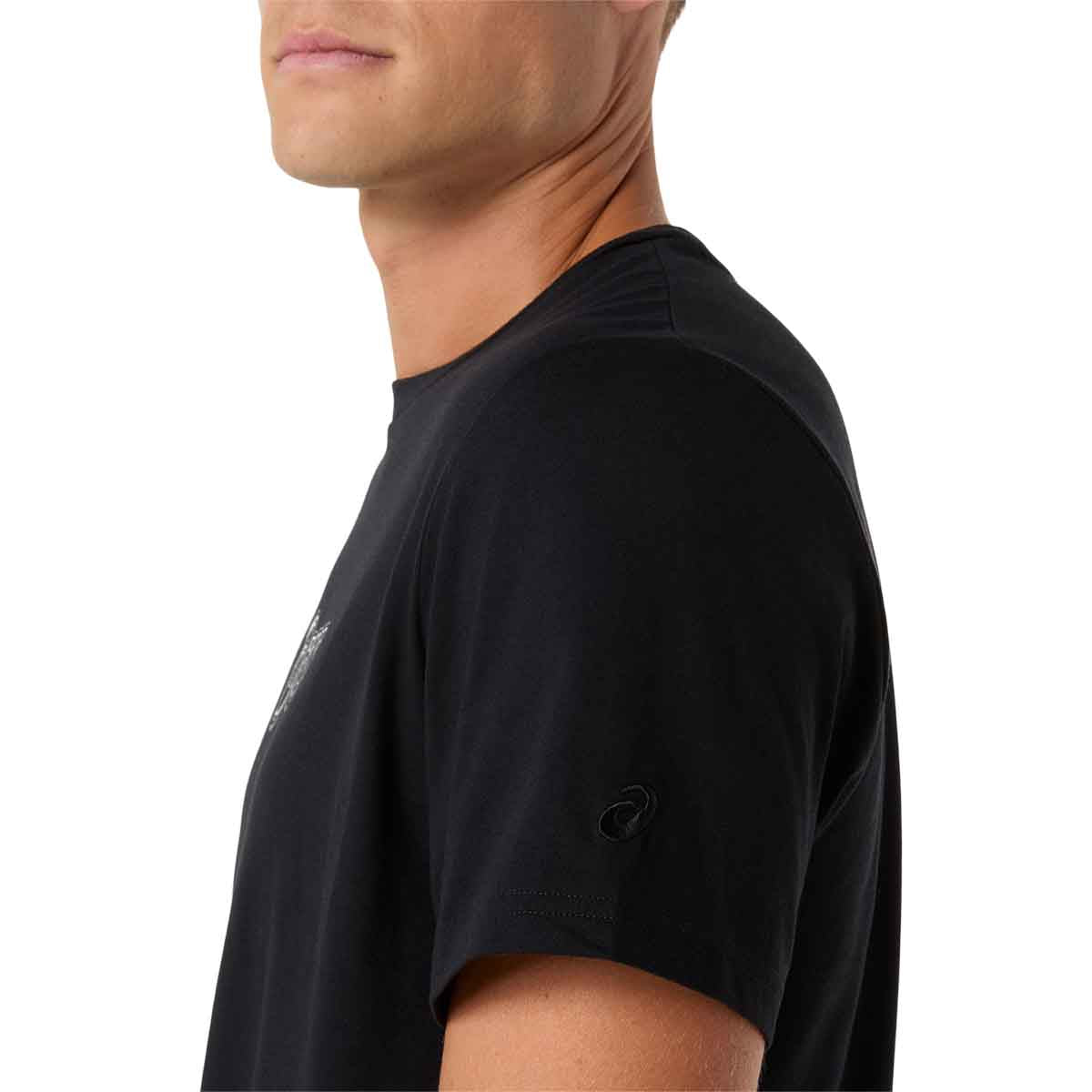 Asics Logo Graphic Tee Men Performance Black חולצת אסיקס לגברים
