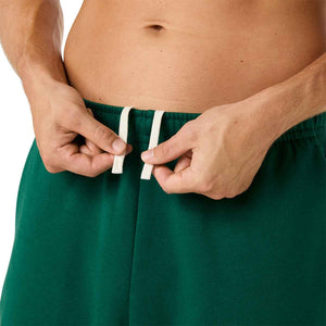 Asics Spiral Logo Fleece Relaxed Pant Men Jewel Green מכנסי אסיקס לגברים