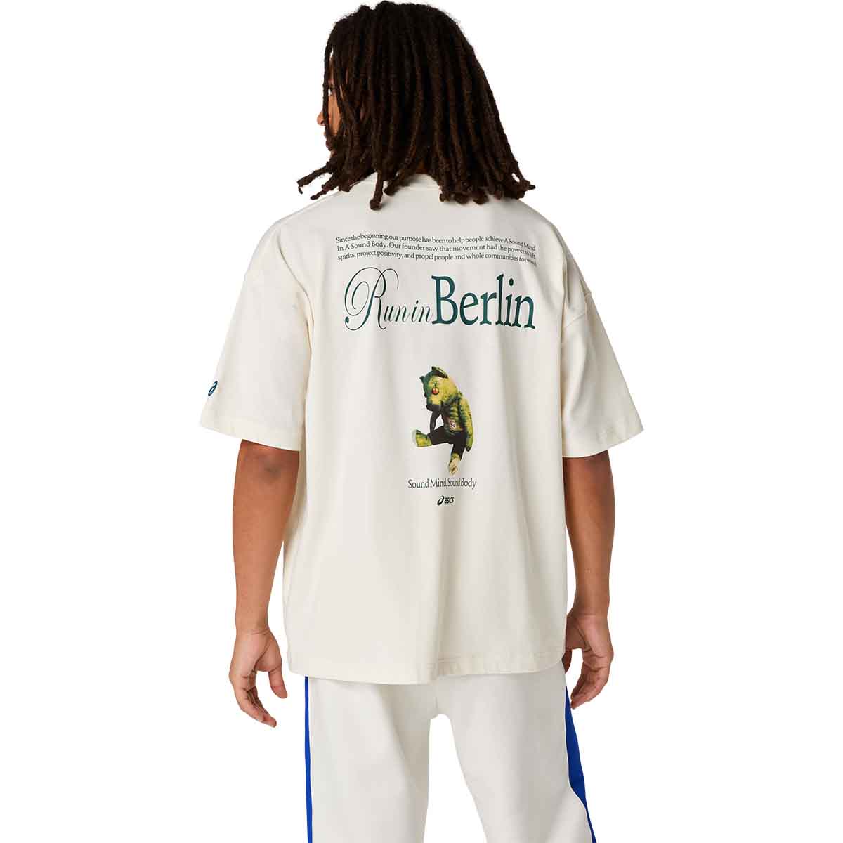 Asics Heritage Heavy Cotton Citee Unisex Cream Berlin חולצת אסיקס יוניסקס