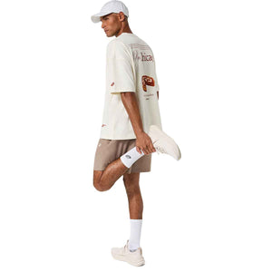 Asics Heritage Heavy Cotton Citee Unisex Cream Chicago חולצת אסיקס יוניסקס