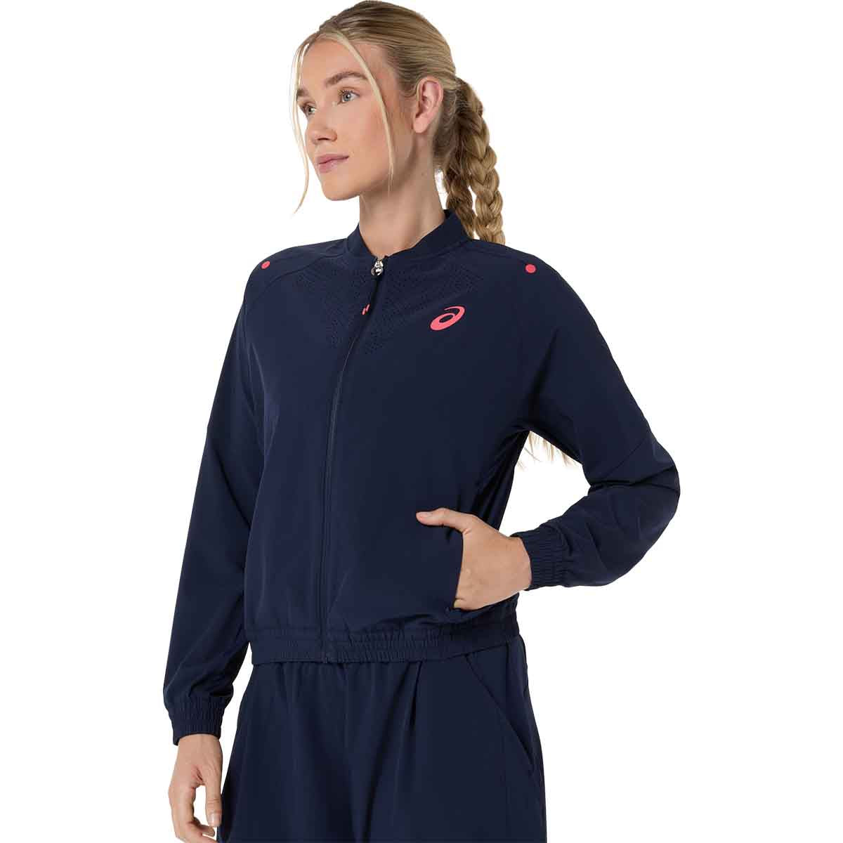 Asics Match Jacket Women Midnight ג'קט טניס לנשים