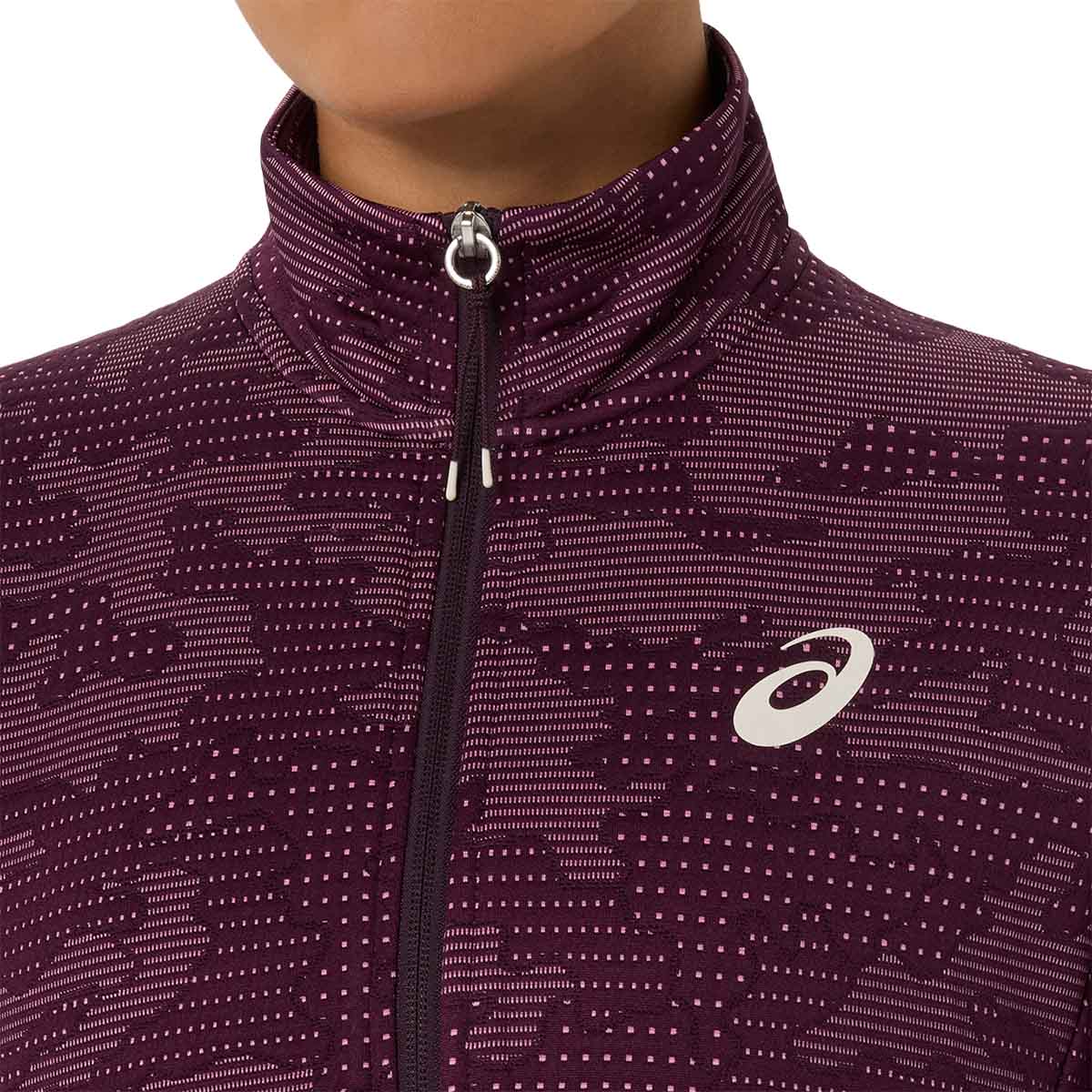 Asics Match Jacket Women Dark Aubergine ג'קט טניס לנשים