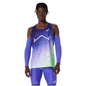 Asics Metaspeed Singlet Men Cobalt Burst גופית ריצה לגברים