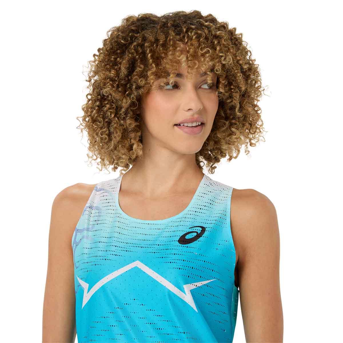 Asics Metaspeed Singlet Women Aquarium גופיית ריצה לנשים