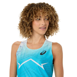 Asics Metaspeed Singlet Women Aquarium גופיית ריצה לנשים