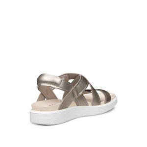Ecco Soft Sandal Pure Cashmere Metallic סנדלי אקו לנשים