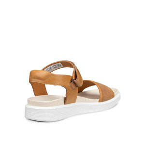 Ecco Soft Sandal W Brown Cashmere Lion סנדלי אקו לנשים חום