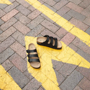 Birkenstock Florida III PAP Flex Platform Black כפכפי בירקנשטוק לנשים
