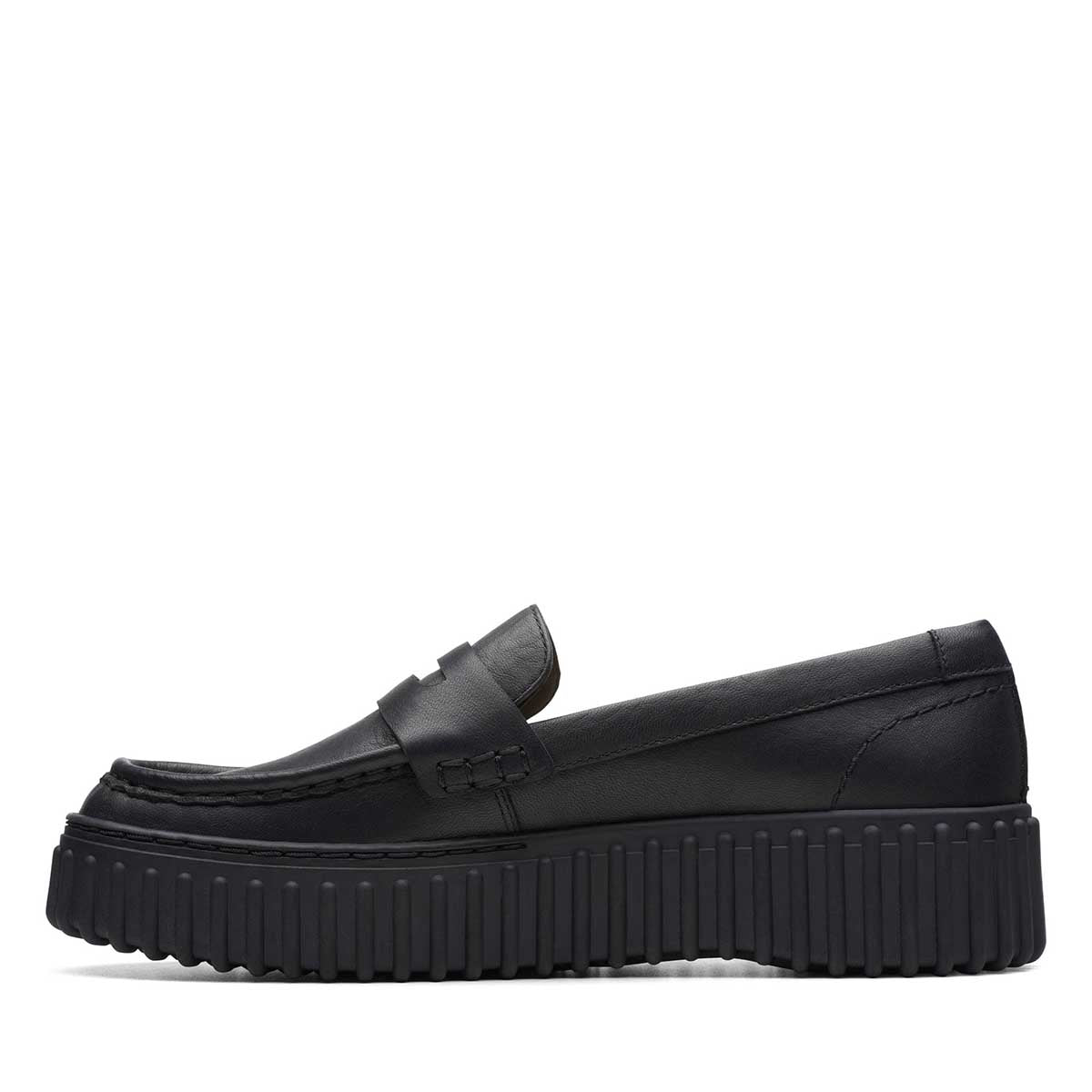 Clarks Torhill Penny Black Leather נעלי קלארקס לנשים