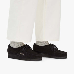 Clarks Wallabee Black נעלי מוקסין וולאבי שחור לנשים