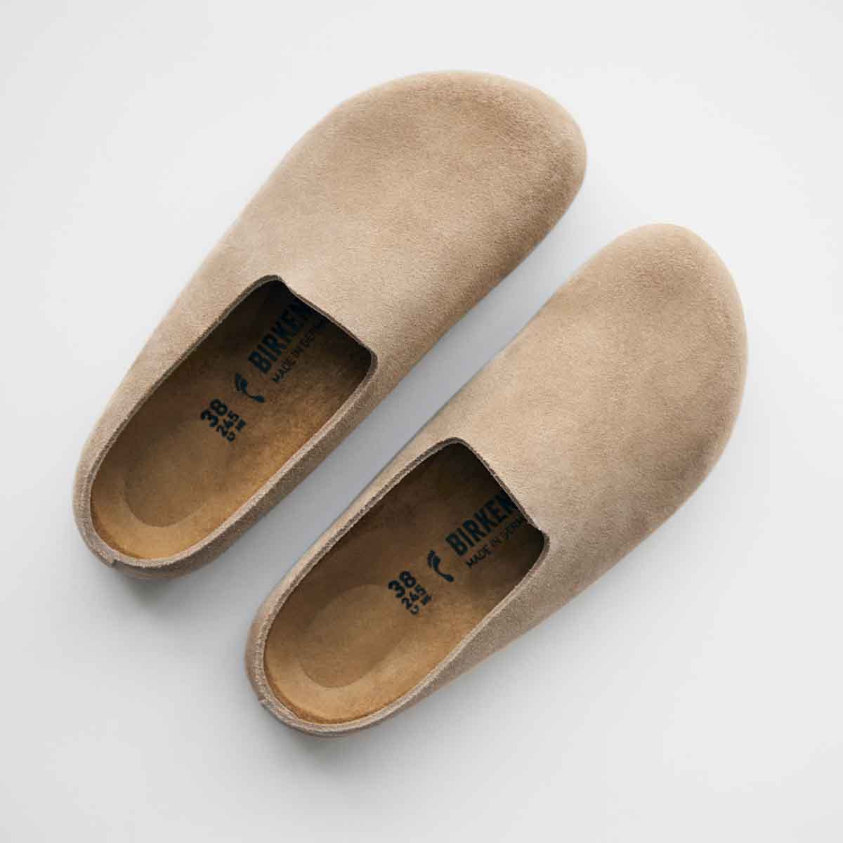 Birkenstock Amsterdam Wrapped Taupe כפכפי בירקנשטוק אמסטרדם טיופ
