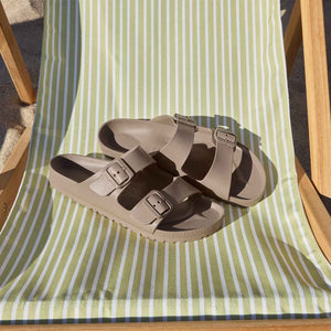 Birkenstock Arizona EVA Gray Taupe כפכפי בירקנשטוק אריזונה אפור טיופ לנשים
