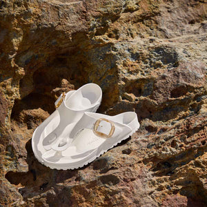 Birkenstock Gizeh Big Buckle EVA Eggshell כפכפי בירקנשטוק לנשים גיזה אבזם