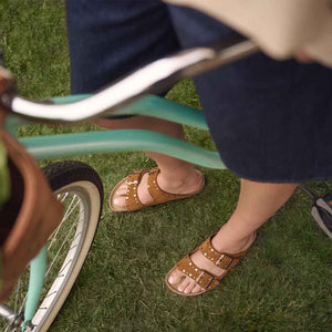 Birkenstock Arizona Rivet Border Mink כפכפי בירקנשטוק אריזונה ריבט לנשים