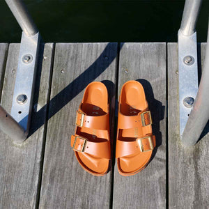 Birkenstock Arizona BS Amalfi Kurkuma כפכפי בירקנשטוק אריזונה לנשים