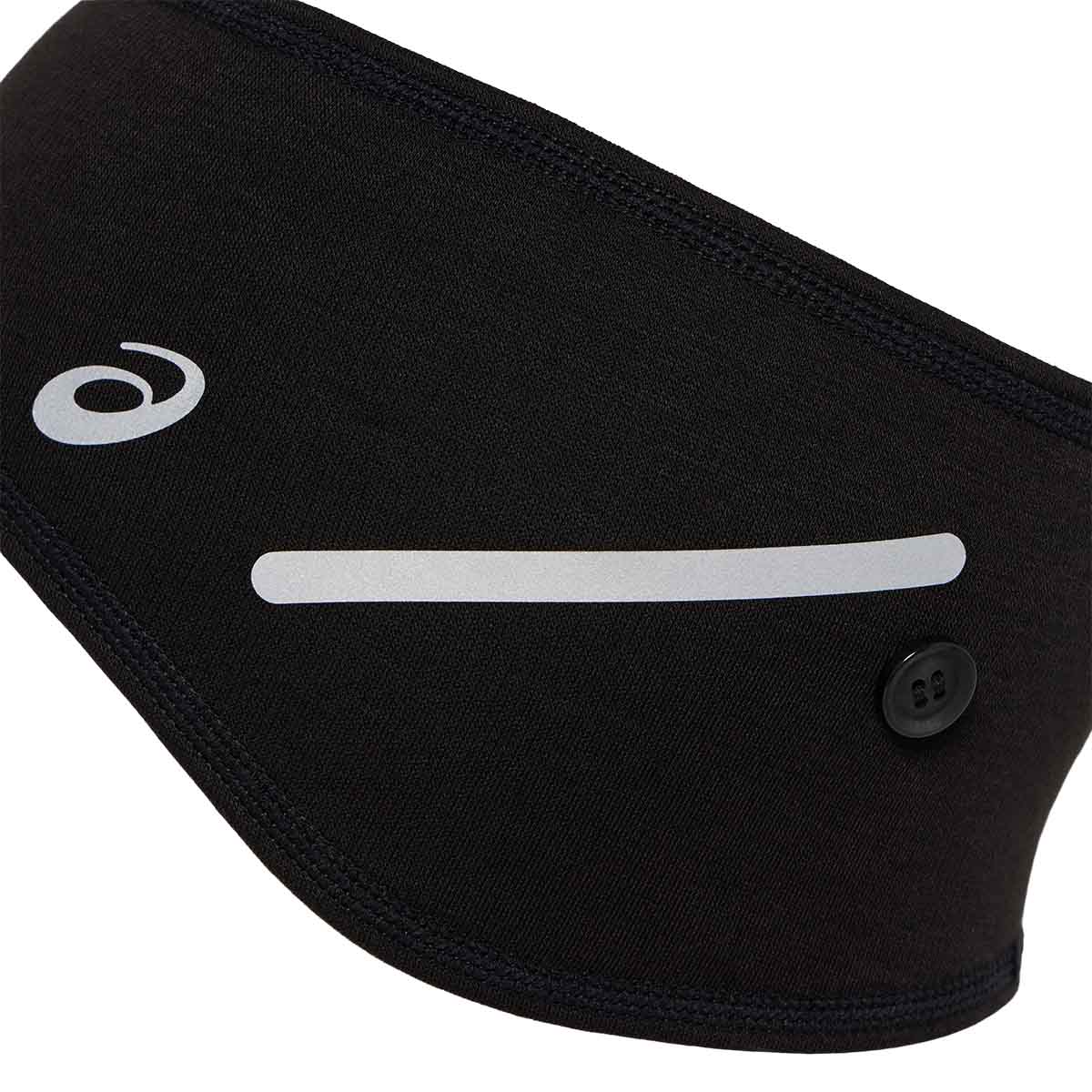 Asics Lite Show Ear Cover Black סרט ריצה לכיסוי האוזניים