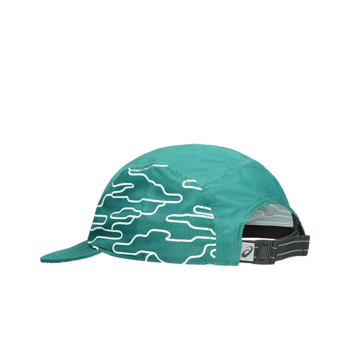 Asics Padel 5 Panel Cap Unisex Jewel Green כובע אסיקס פאדל יוניסקס