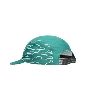 Asics Padel 5 Panel Cap Unisex Jewel Green כובע אסיקס פאדל יוניסקס