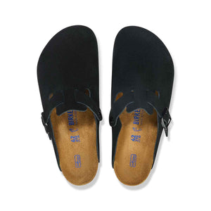 Birkenstock Boston BS Black כפכפי בירקנשטוק בוסטון לנשים