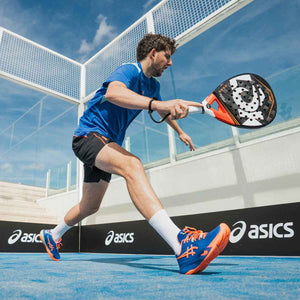Asics Gel Resolution X Padel Men Dark Cobalt Vivid Coral נעלי פאדל ג'ל רזולושיין לגברים