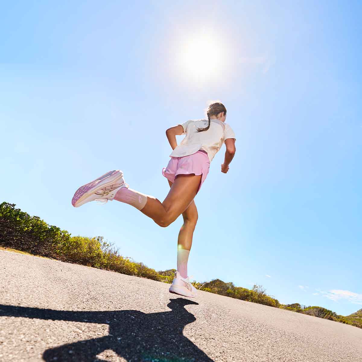 Asics Gel Kayano 33 Women White Hazy Lilac נעלי ריצה ג`ל קיאנו 33 לנשים