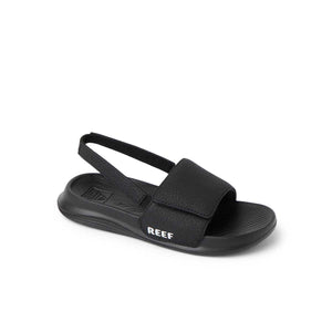 Reef Little Salty Slide Black White כפכפי ילדים ריף