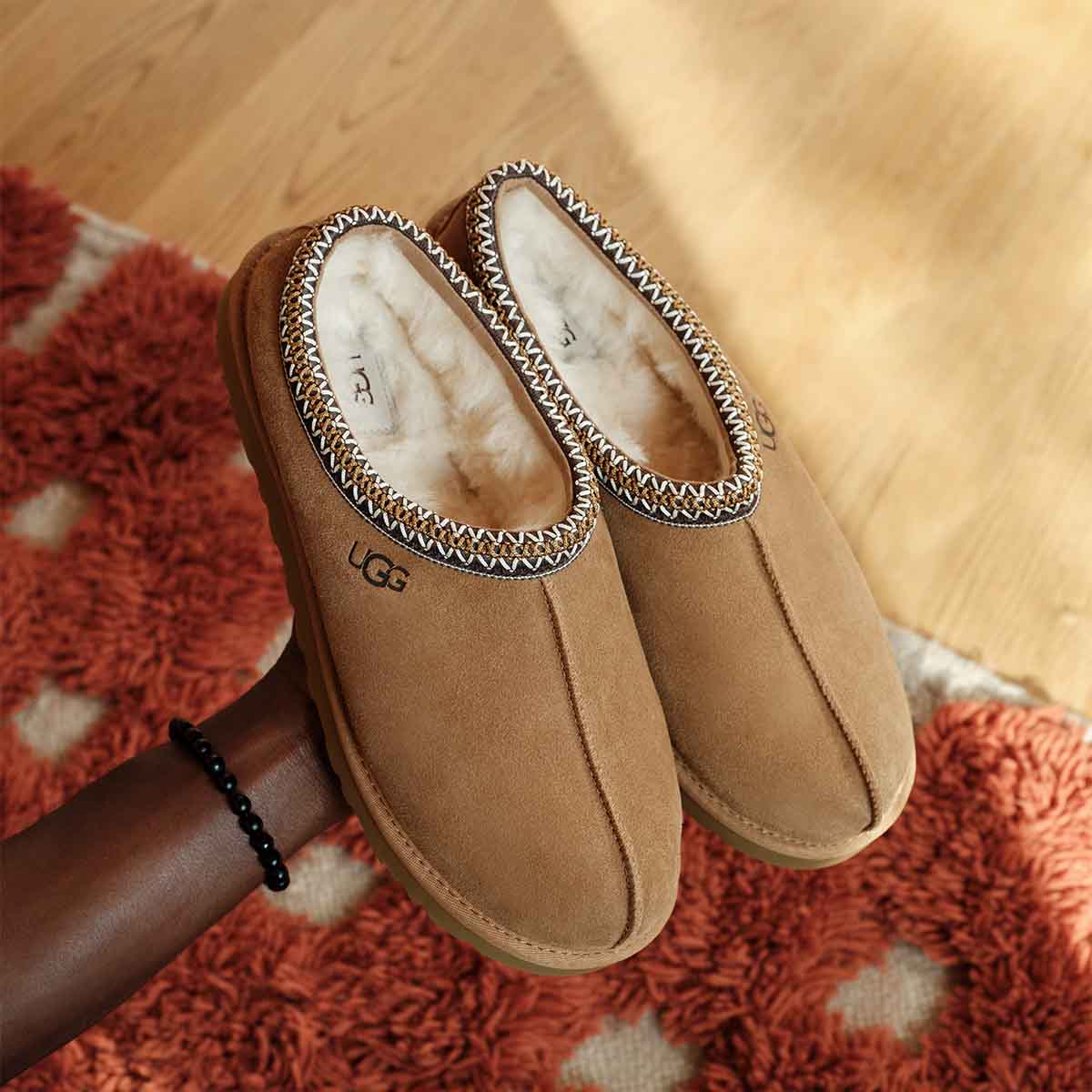 UGG Tasman II Chestnut Men כפכפי טאזמן חום לגברים