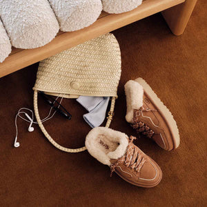 UGG Lowmel Mule Chestnut סניקרס לואמל חום לנשים