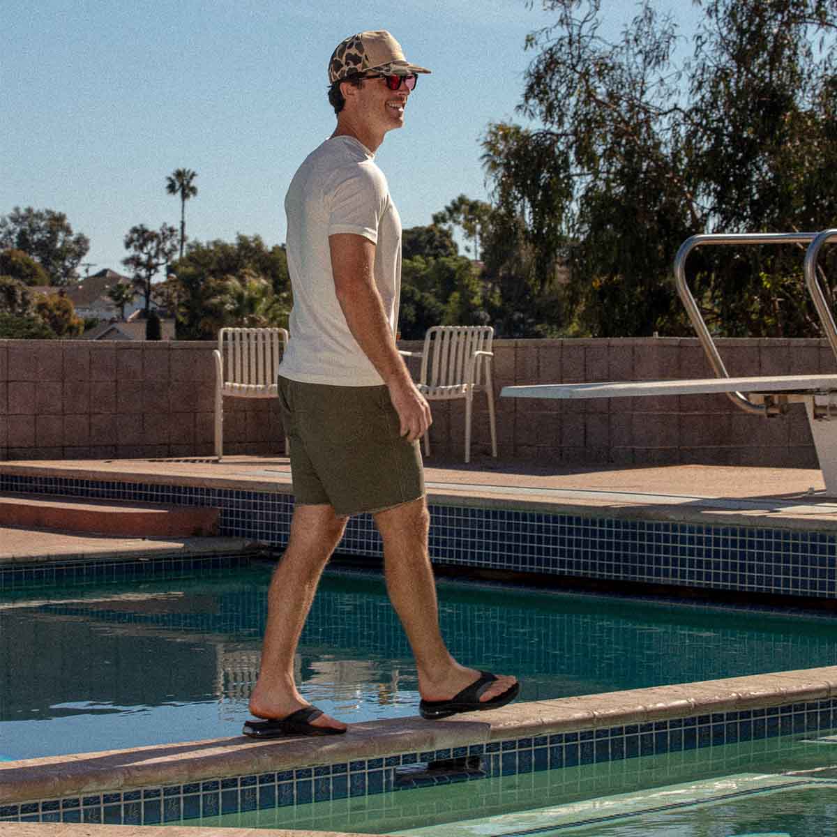 Reef Fanning + Black Gum כפכפי ריף לגברים