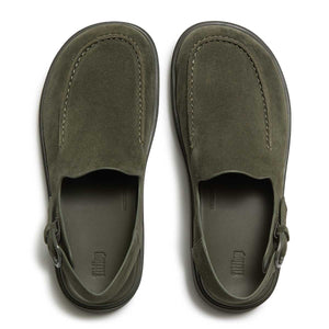 Fit Flop Gen-FF Mule With Back Strap - Deep Olive סנדלי פיט פלופ לנשים