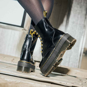 Dr. Martens Jadon Max Boots Platform מגפי ד"ר מרטינס ג'יידון מקס שחור