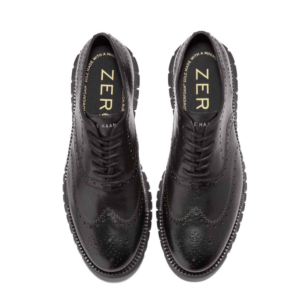 Cole Haan C39601M Zerogrand Remastered Wingtip Oxford Black נעלי קול האן לגברים