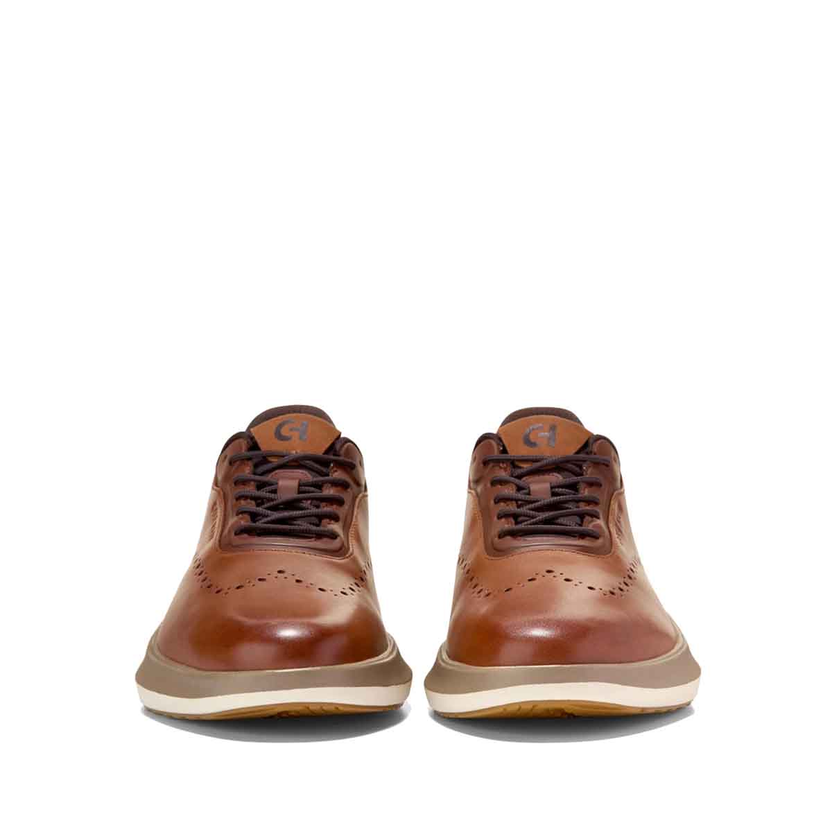 Cole Haan OriginalGrand Quick-On Oxfords British Tan Coffee Ivory נעלי קול האן לגברים