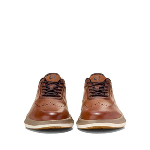 Cole Haan OriginalGrand Quick-On Oxfords British Tan Coffee Ivory נעלי קול האן לגברים