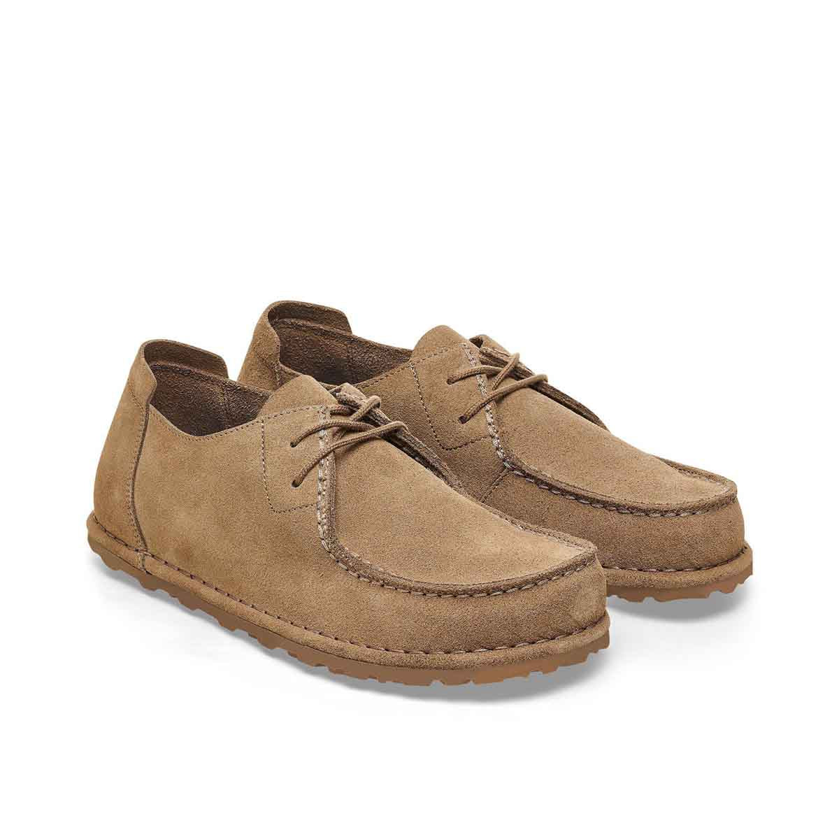 Birkenstock Utti Lace Gray Taupe נעלי בירקנשטוק אוטי לייס טיופ יוניסקס