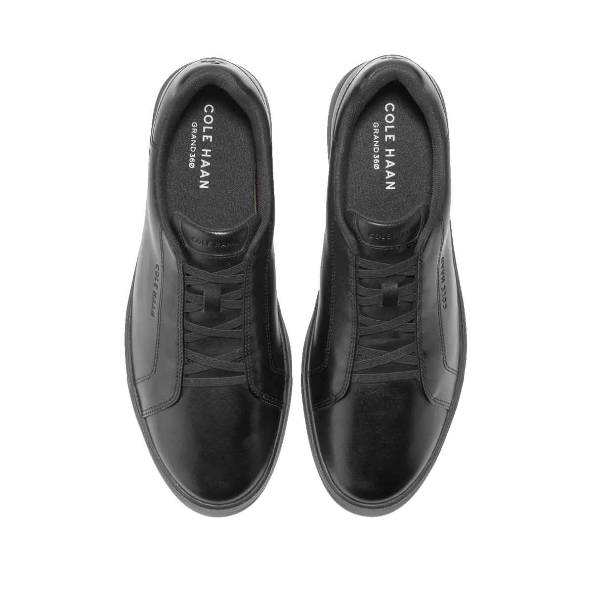 Cole Haan Grandpro Luxe Slip-On Sneakers Gray Pinstripe סניקרס קול האן לגברים