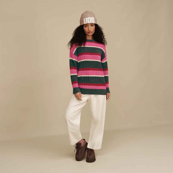 UGG Heritage Lace-Up Slipper Burnt Cedar סניקרס לנשים