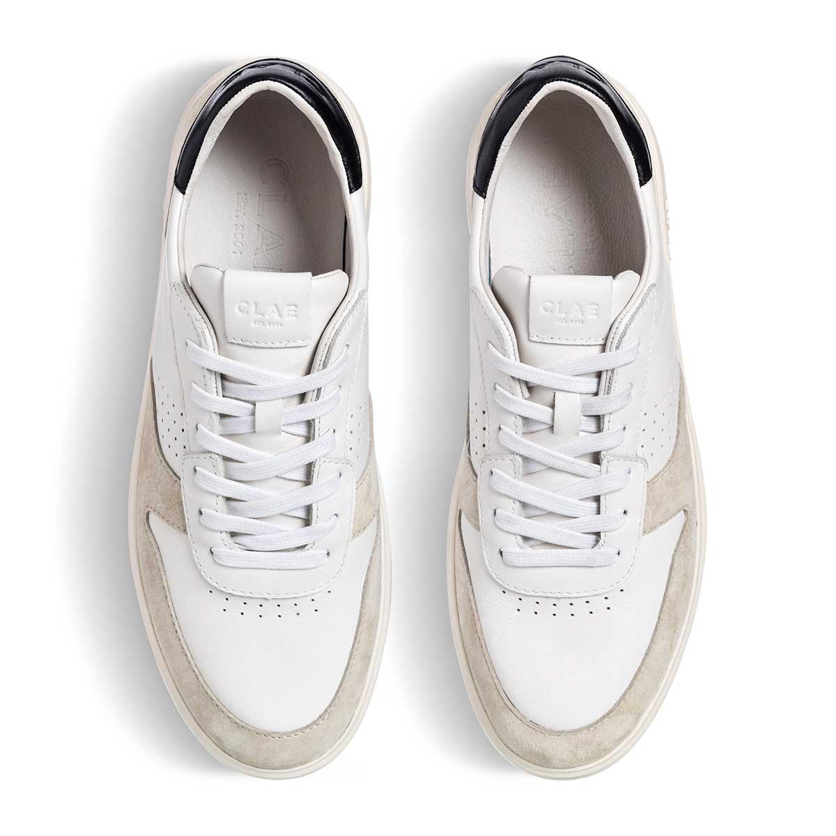 Clae Moses White Wood Ash Black סניקרס לגברים